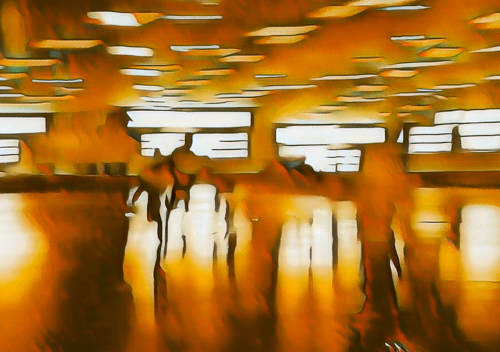 Color and Movement with People